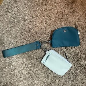 Lululemon dual pouch wristlet